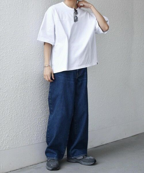 SHIPS / シップス Tシャツ | 【SHIPS any別注】RUSSELL ATHLETIC:〈吸水速乾/抗菌防臭〉Dri-Power(R) フットボール Tシャツ◆ | 詳細2