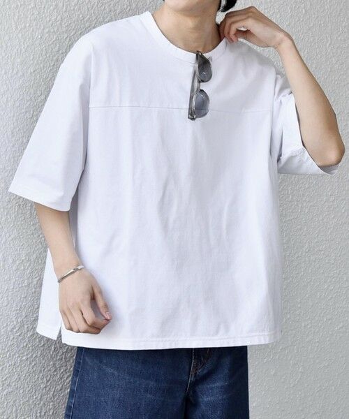 SHIPS / シップス Tシャツ | 【SHIPS any別注】RUSSELL ATHLETIC:〈吸水速乾/抗菌防臭〉Dri-Power(R) フットボール Tシャツ◆ | 詳細5