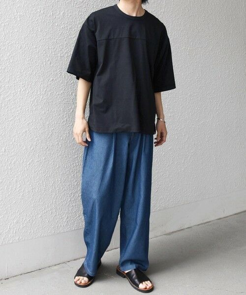 SHIPS / シップス Tシャツ | 【SHIPS any別注】RUSSELL ATHLETIC:〈吸水速乾/抗菌防臭〉Dri-Power(R) フットボール Tシャツ◆ | 詳細19