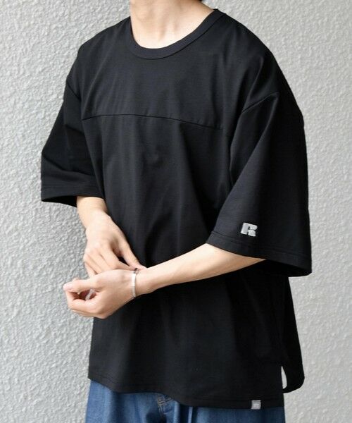 SHIPS / シップス Tシャツ | 【SHIPS any別注】RUSSELL ATHLETIC:〈吸水速乾/抗菌防臭〉Dri-Power(R) フットボール Tシャツ◆ | 詳細23