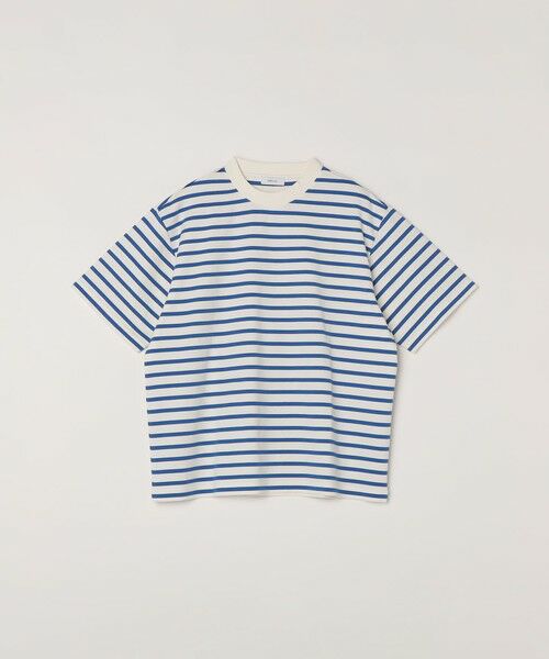 SHIPS / シップス Tシャツ | SHIPS any:〈洗濯機可能〉デザイン リブ ベーシック ボーダー Tシャツ◆ | 詳細6