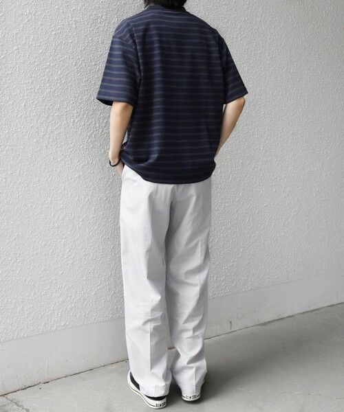 SHIPS / シップス Tシャツ | SHIPS any:〈洗濯機可能〉デザイン リブ ベーシック ボーダー Tシャツ◆ | 詳細28