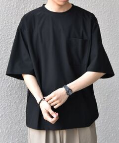 SHIPS / シップス Tシャツ | SHIPS any: SOLOTEX(R) バックピケ  リラックス ポケット Tシャツ 26SS◆