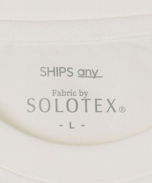 SHIPS / シップス Tシャツ | SHIPS any: SOLOTEX(R) バックピケ リラックス ポケット付き ショートリーブ Tシャツ 26SS◇ | 詳細13
