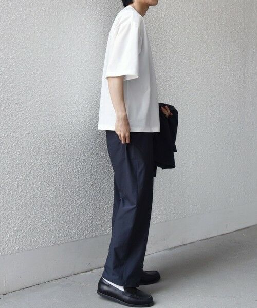SHIPS / シップス Tシャツ | SHIPS any: SOLOTEX(R) バックピケ リラックス ポケット付き ショートリーブ Tシャツ 26SS◇ | 詳細6