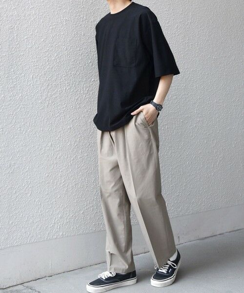 SHIPS / シップス Tシャツ | SHIPS any: SOLOTEX(R) バックピケ  リラックス ポケット Tシャツ 26SS◆ | 詳細22