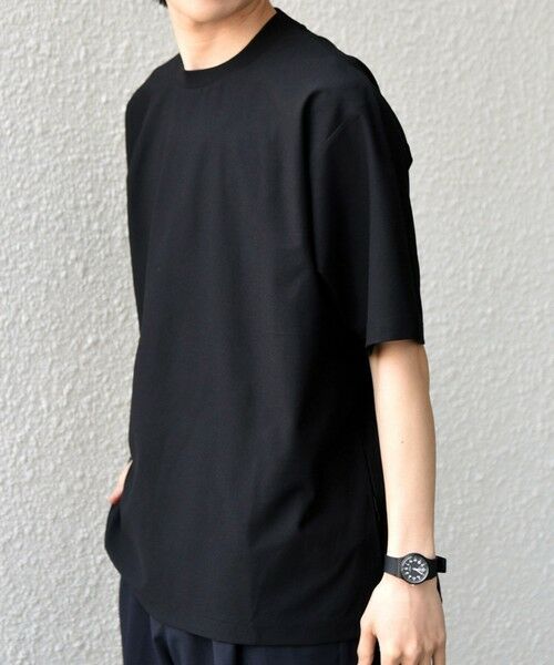 SHIPS / シップス Tシャツ | SHIPS any: SOLOTEX(R) バックピケ スロープネック ジャケット Tシャツ 26SS◆ | 詳細24