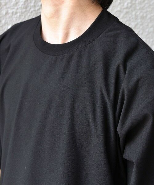 SHIPS / シップス Tシャツ | SHIPS any: SOLOTEX(R) バックピケ スロープネック ジャケット Tシャツ 26SS◆ | 詳細26