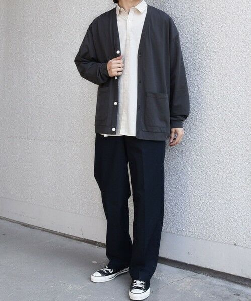 SHIPS / シップス カーディガン・ボレロ | SHIPS any:〈遮熱〉SOLAMENT(R) リラックス ポケット Vネック カーディガン◆ | 詳細1