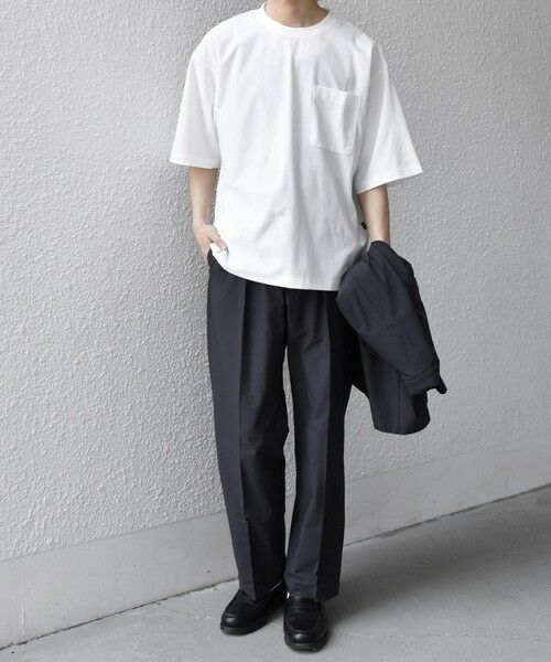 SHIPS / シップス その他パンツ | SHIPS any:〈吸水速乾〉360° THE CIRCLE STRETCH センタークリース イージーパンツ(セットアップ対応)26SS◆ | 詳細1