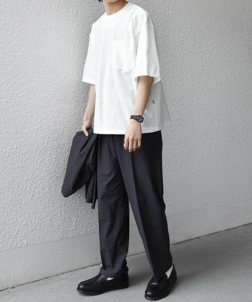 SHIPS / シップス その他パンツ | SHIPS any:〈吸水速乾〉360° THE CIRCLE STRETCH センタークリース イージーパンツ(セットアップ対応)26SS◆ | 詳細2