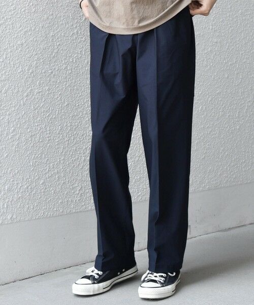 SHIPS / シップス その他パンツ | SHIPS any:〈吸水速乾〉360° THE CIRCLE STRETCH センタークリース イージーパンツ(セットアップ対応)26SS◆ | 詳細26