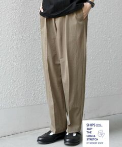 SHIPS / シップス その他パンツ | SHIPS any:〈接触冷感/ストレッチ〉360° THE CIRCLE STRETCH リネン ミックス センタークリース イージーパンツ(セットアップ対応)◆