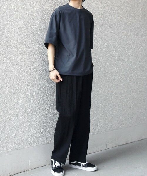 SHIPS / シップス その他パンツ | SHIPS any:〈接触冷感/ストレッチ〉360° THE CIRCLE STRETCH リネン ミックス センタークリース イージーパンツ(セットアップ対応)◆ | 詳細2