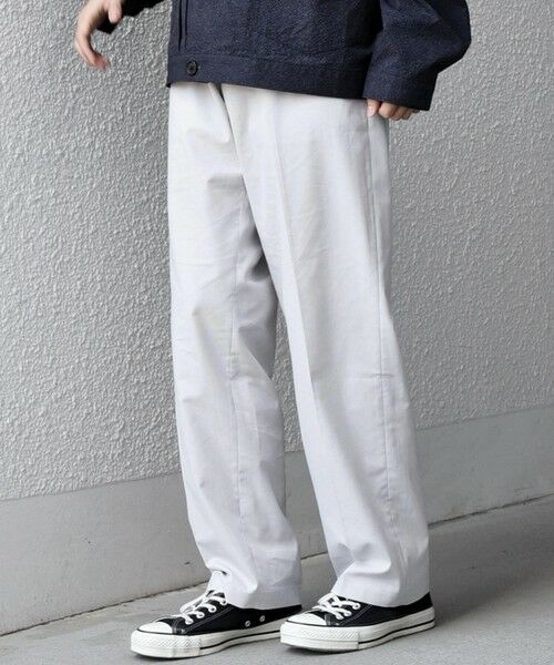 SHIPS / シップス その他パンツ | 【WEB限定】SHIPS any: ハイブリッド リネン イージーパンツ (セットアップ対応)26SS◆ | 詳細4