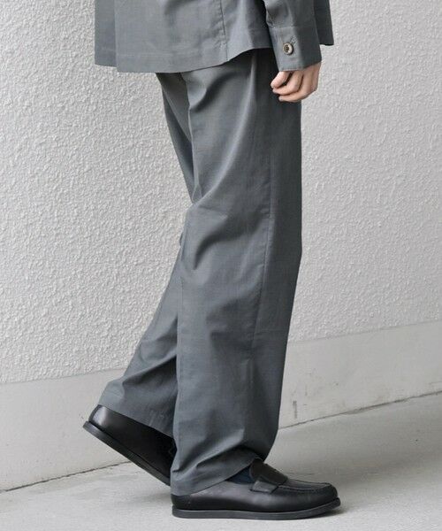 SHIPS / シップス その他パンツ | 【WEB限定】SHIPS any: ハイブリッド リネン イージーパンツ (セットアップ対応)26SS◆ | 詳細10