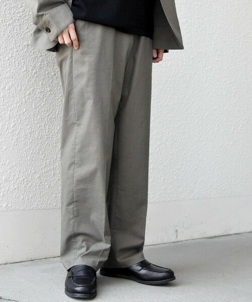 SHIPS / シップス その他パンツ | 【WEB限定】SHIPS any: ハイブリッド リネン イージーパンツ (セットアップ対応)26SS◆ | 詳細13