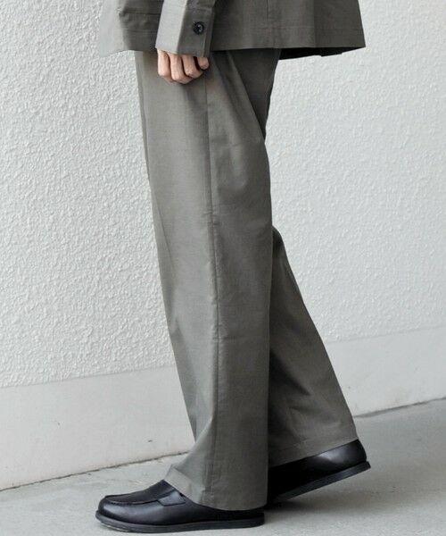 SHIPS / シップス その他パンツ | 【WEB限定】SHIPS any: ハイブリッド リネン イージーパンツ (セットアップ対応)26SS◆ | 詳細14