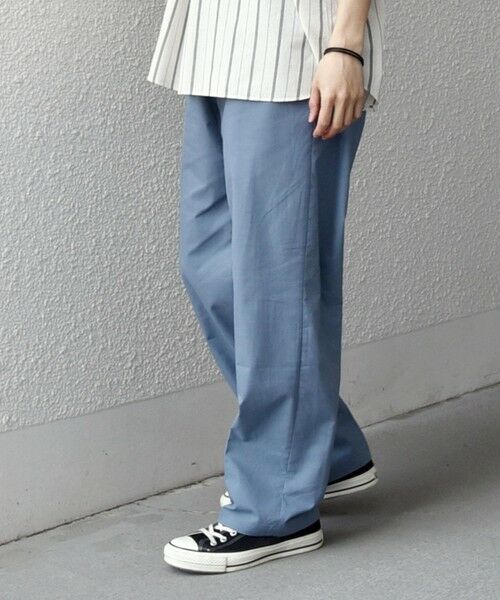 SHIPS / シップス その他パンツ | 【WEB限定】SHIPS any: ハイブリッド リネン イージーパンツ (セットアップ対応)26SS◆ | 詳細19