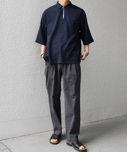 SHIPS / シップス その他パンツ | SHIPS any:〈撥水/軽量/ストレッチ〉SOLOTEX(R) シアサッカー セミワイド イージーパンツ(セットアップ対応)26SS◆ | 詳細1