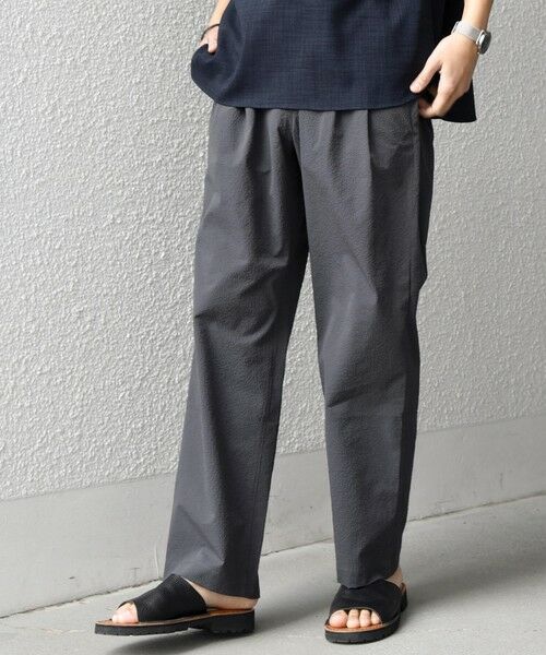 SHIPS / シップス その他パンツ | SHIPS any:〈撥水/軽量/ストレッチ〉SOLOTEX(R) シアサッカー セミワイド イージーパンツ(セットアップ対応)26SS◆ | 詳細3