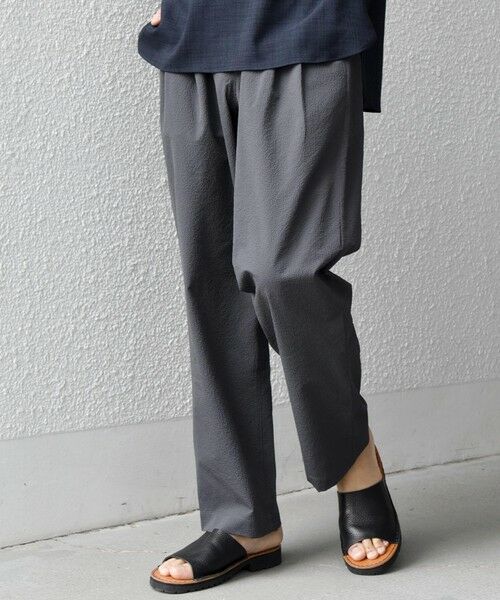 SHIPS / シップス その他パンツ | SHIPS any:〈撥水/軽量/ストレッチ〉SOLOTEX(R) シアサッカー セミワイド イージーパンツ(セットアップ対応)26SS◆ | 詳細4