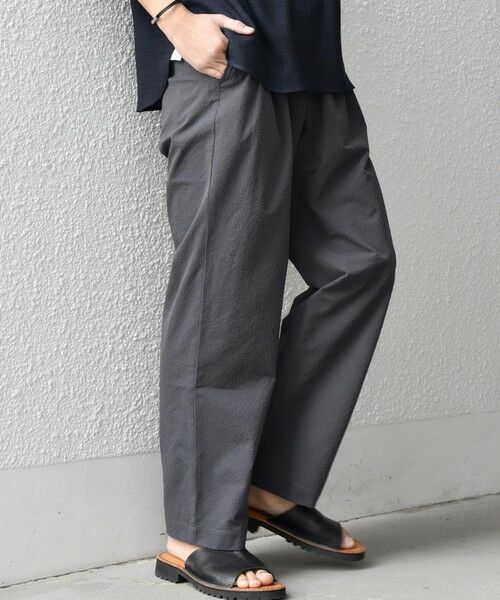 SHIPS / シップス その他パンツ | SHIPS any:〈撥水/軽量/ストレッチ〉SOLOTEX(R) シアサッカー セミワイド イージーパンツ(セットアップ対応)26SS◆ | 詳細5