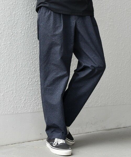 SHIPS / シップス その他パンツ | SHIPS any:〈撥水/軽量/ストレッチ〉SOLOTEX(R) シアサッカー セミワイド イージーパンツ(セットアップ対応)26SS◆ | 詳細25