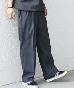 SHIPS / シップス その他パンツ | SHIPS any:〈通気性/遮熱/吸水速乾〉CALCULO(R) サマー トロピカル 2タック イージー パンツ(セットアップ対応)26SS◆