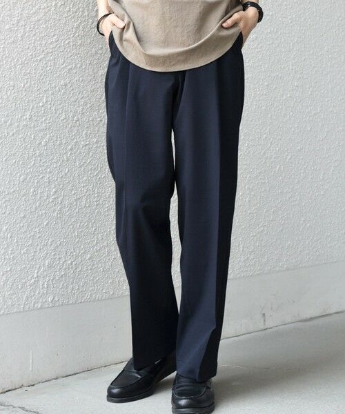 SHIPS / シップス その他パンツ | SHIPS any:〈通気性/遮熱/吸水速乾〉CALCULO(R) サマー トロピカル 2タック イージー パンツ(セットアップ対応)26SS◆ | 詳細25