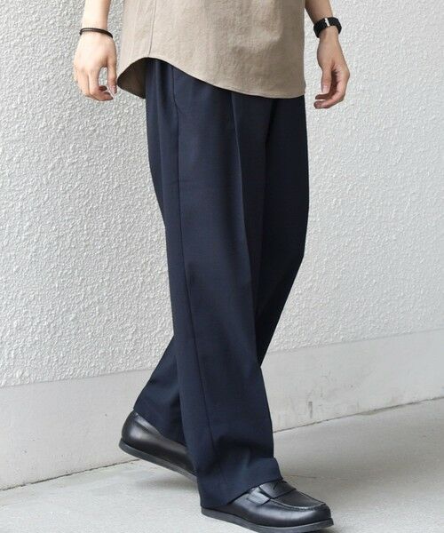 SHIPS / シップス その他パンツ | SHIPS any:〈通気性/遮熱/吸水速乾〉CALCULO(R) サマー トロピカル 2タック イージー パンツ(セットアップ対応)26SS◆ | 詳細27