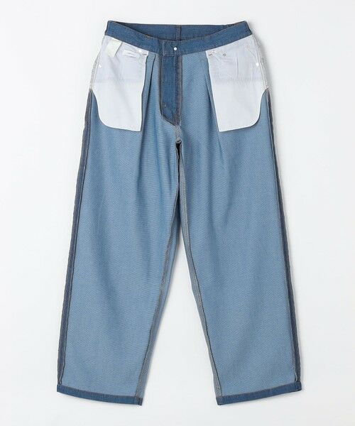 SHIPS / シップス その他パンツ | SHIPS any: ライト メッシュ デニム 1タック リラックス パンツ (セットアップ対応)◇ | 詳細21