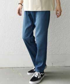 SHIPS / シップス その他パンツ | SHIPS any: ライト メッシュ デニム テーパード パンツ (セットアップ対応)◆