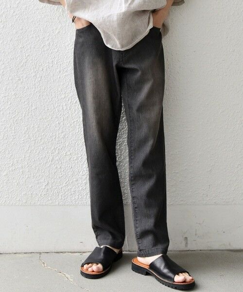 SHIPS / シップス その他パンツ | SHIPS any: ライト メッシュ デニム テーパード パンツ (セットアップ対応)◆ | 詳細3