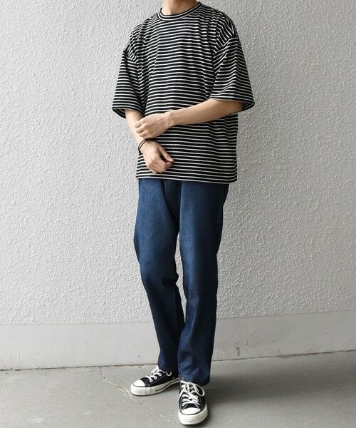 SHIPS / シップス その他パンツ | SHIPS any: ライト メッシュ デニム テーパード パンツ (セットアップ対応)◆ | 詳細12