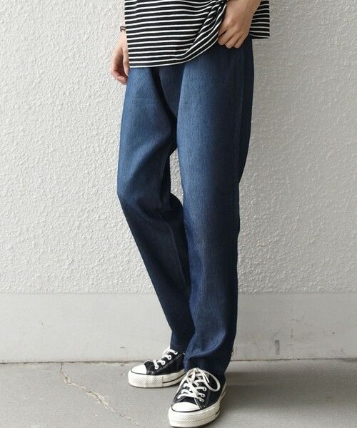 SHIPS / シップス その他パンツ | SHIPS any: ライト メッシュ デニム テーパード パンツ (セットアップ対応)◆ | 詳細15