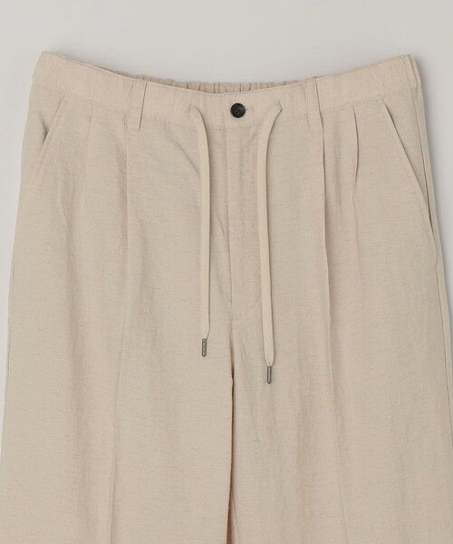 SHIPS / シップス その他パンツ | SHIPS any:〈洗濯機可能〉リネン混 2プリーツ リラックス ワイド テーパード パンツ◆ | 詳細7