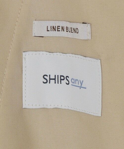 SHIPS / シップス その他パンツ | SHIPS any:〈洗濯機可能〉リネン混 2プリーツ リラックス ワイド テーパード パンツ◆ | 詳細13