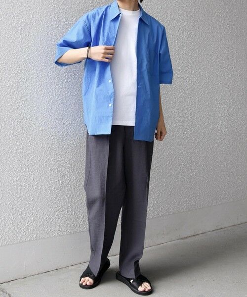 SHIPS / シップス その他パンツ | SHIPS any:〈洗濯機可能〉リネン混 2プリーツ リラックス ワイド テーパード パンツ◆ | 詳細16