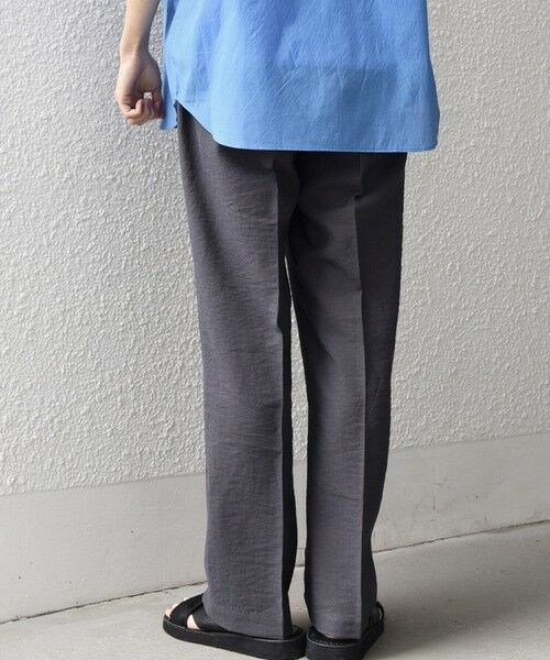 SHIPS / シップス その他パンツ | SHIPS any:〈洗濯機可能〉リネン混 2プリーツ リラックス ワイド テーパード パンツ◆ | 詳細19