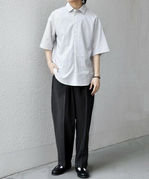 SHIPS / シップス その他パンツ | SHIPS any:〈洗濯機可能〉リネン混 2プリーツ リラックス ワイド テーパード パンツ◆ | 詳細23