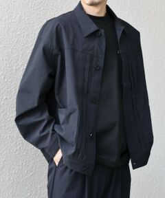 SHIPS / シップス ブルゾン | SHIPS any:〈撥水/軽量/ストレッチ〉SOLOTEX(R) シアサッカー トラック ブルゾン 26SS(セットアップ対応)◆