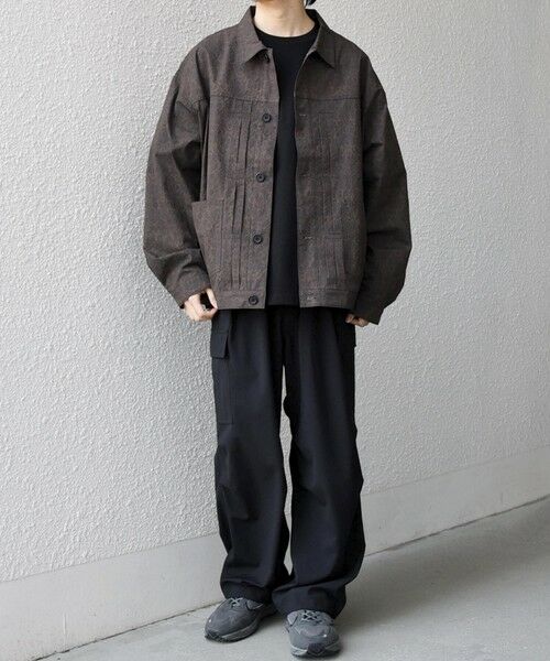 SHIPS / シップス ブルゾン | SHIPS any:〈撥水/軽量/ストレッチ〉SOLOTEX(R) シアサッカー トラック ブルゾン 26SS(セットアップ対応)◆ | 詳細6