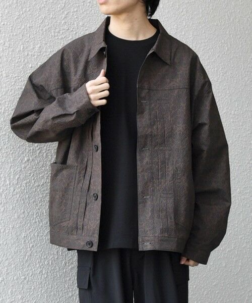 SHIPS / シップス ブルゾン | SHIPS any:〈撥水/軽量/ストレッチ〉SOLOTEX(R) シアサッカー トラック ブルゾン 26SS(セットアップ対応)◆ | 詳細8