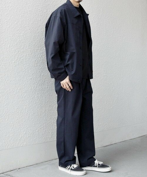 SHIPS / シップス ブルゾン | SHIPS any:〈撥水/軽量/ストレッチ〉SOLOTEX(R) シアサッカー トラック ブルゾン 26SS(セットアップ対応)◆ | 詳細12