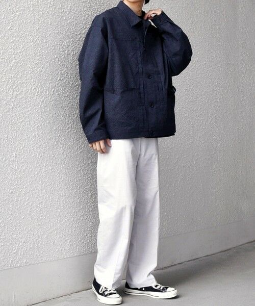 SHIPS / シップス ブルゾン | SHIPS any:〈撥水/軽量/ストレッチ〉SOLOTEX(R) シアサッカー トラック ブルゾン 26SS(セットアップ対応)◆ | 詳細16