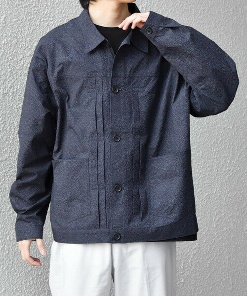 SHIPS / シップス ブルゾン | SHIPS any:〈撥水/軽量/ストレッチ〉SOLOTEX(R) シアサッカー トラック ブルゾン 26SS(セットアップ対応)◆ | 詳細18