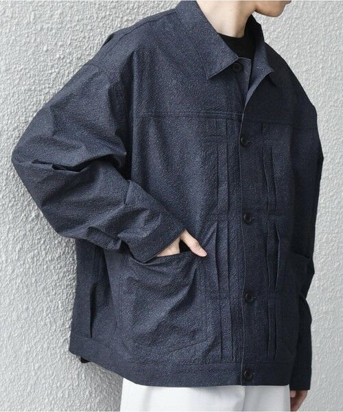 SHIPS / シップス ブルゾン | SHIPS any:〈撥水/軽量/ストレッチ〉SOLOTEX(R) シアサッカー トラック ブルゾン 26SS(セットアップ対応)◆ | 詳細20