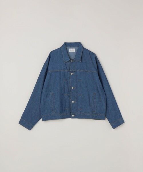 SHIPS / シップス ブルゾン | SHIPS any: ライト メッシュ デニム リラックス ジャケット(セットアップ対応)◇ | 詳細13