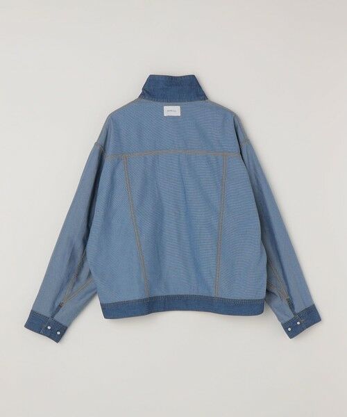 SHIPS / シップス ブルゾン | SHIPS any: ライト メッシュ デニム リラックス ジャケット(セットアップ対応)◇ | 詳細21